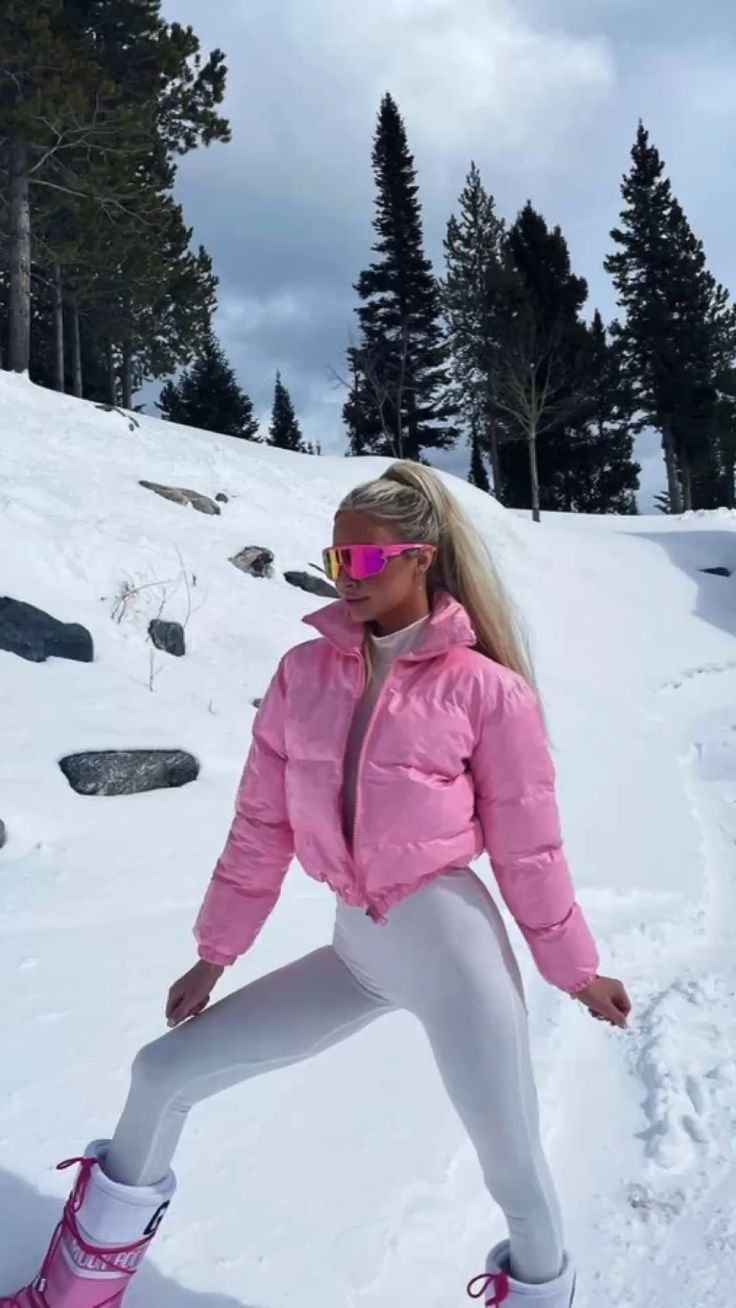 Winter Wonderland Pink and White Ensemble